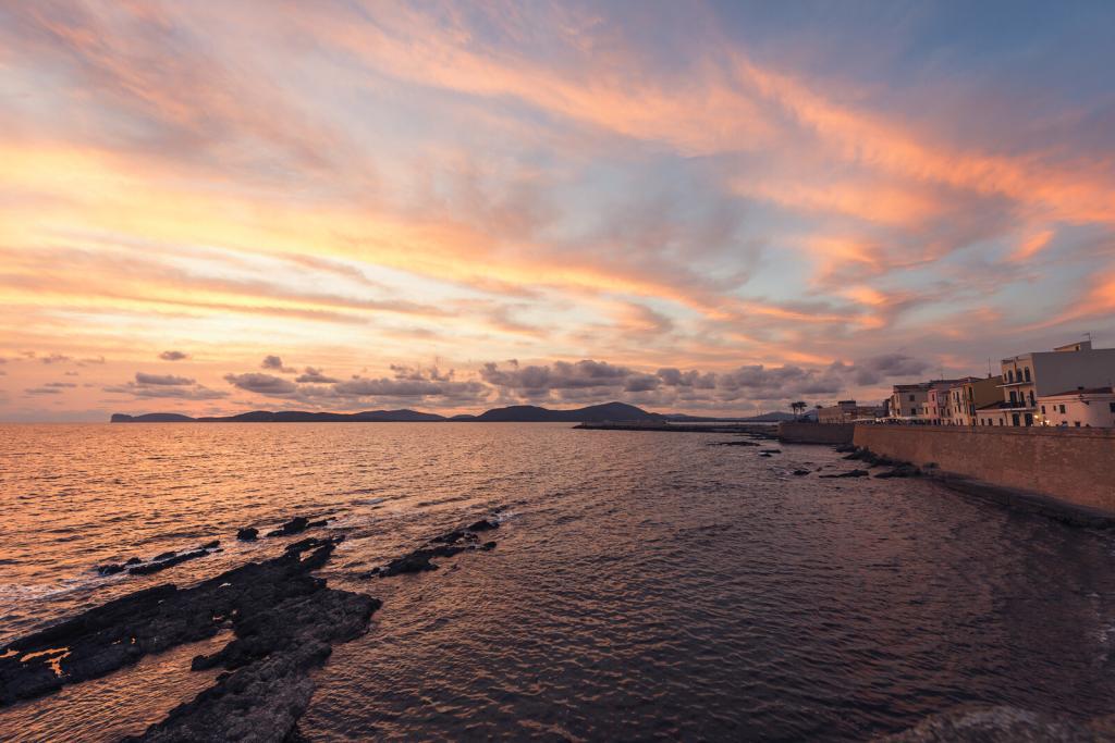 Evening sunset tours in Alghero