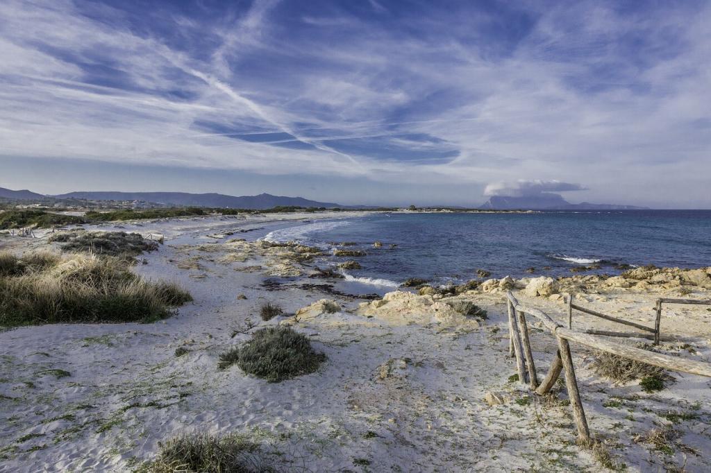 Sardinia Tavolara Beach view